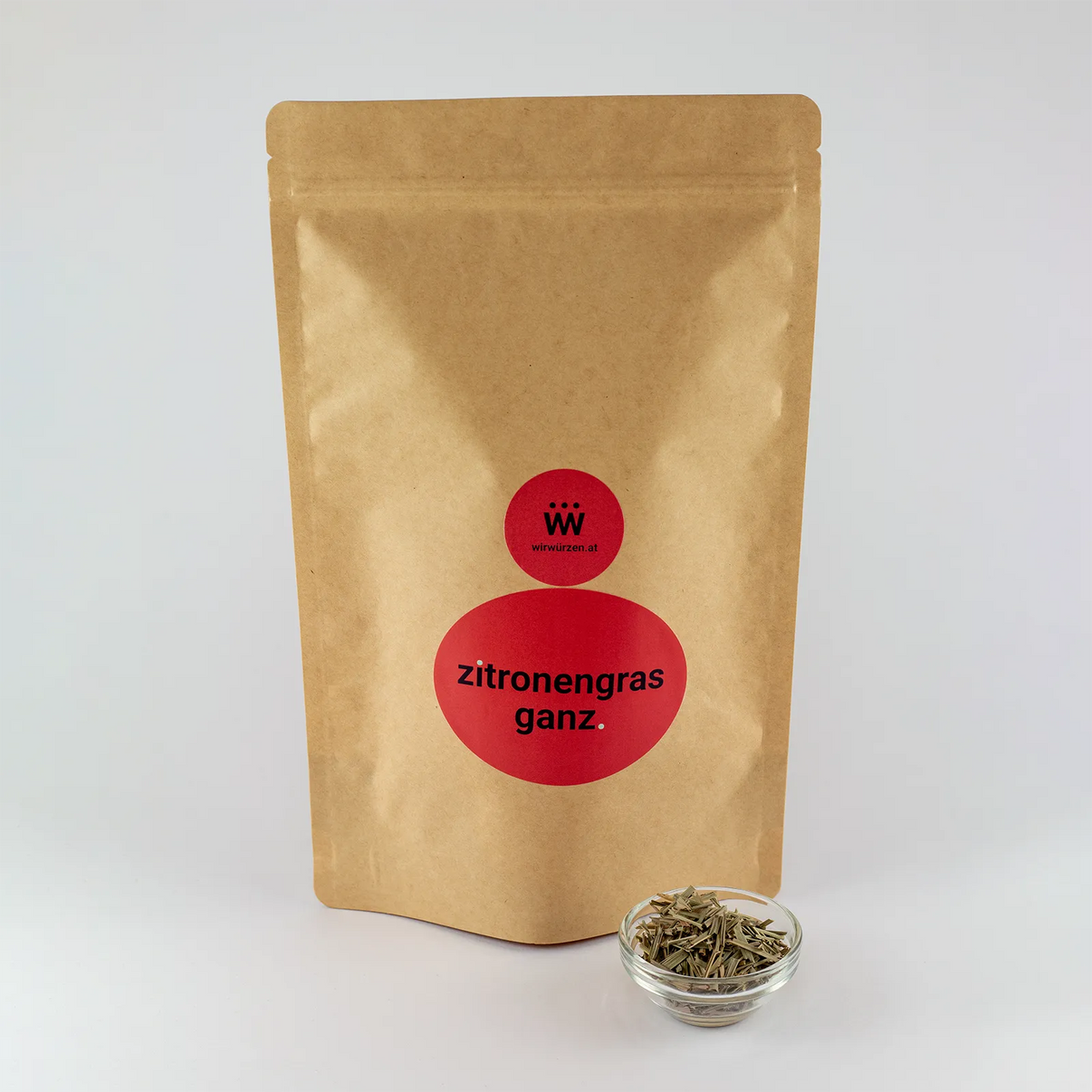 Zitronengras ganz 120 g Beutel – aromatisches Gewürz für Gastronomie, Wokgerichte, Suppen und Currys